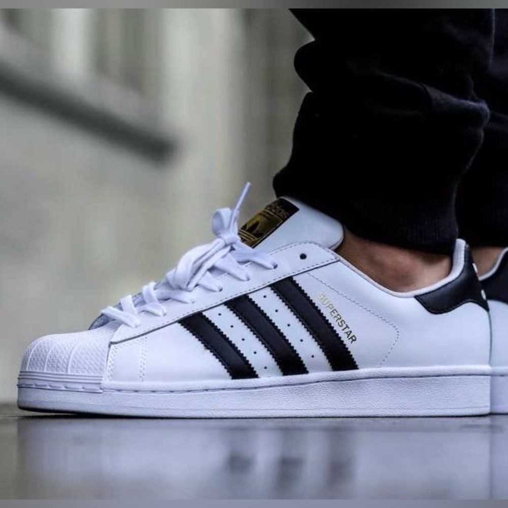 Adidas Superstar Shoes, used but plenty of life left, Size 7.5 women
